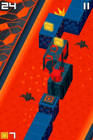 Wunder Run - Cubic Cliff Hopper screenshot 3