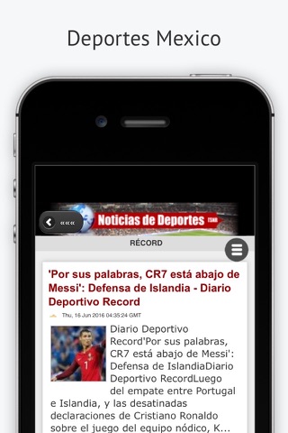 Deportes Mexico screenshot 2