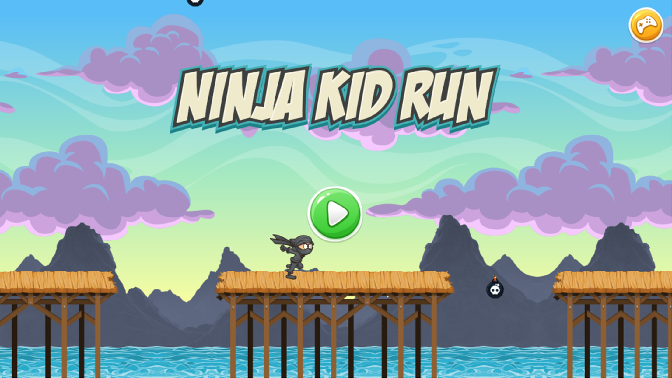 Ninja Kid Run and Jump - Top Running Fun Game