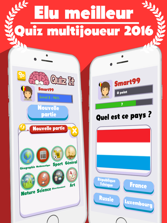Screenshot #4 pour Quiz it 2016 - Quizz Logo Drapeau fun entre amis