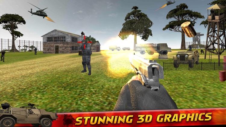 Hostage Rescue Commando Ops : Shootout kidnappers to free the hostages held