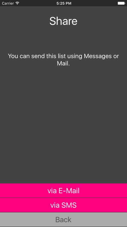 Shop List - a powerful shopping list screenshot-4