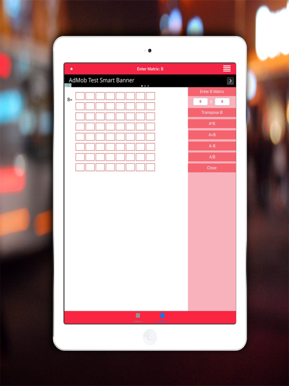 Screenshot #4 pour Multi dimention Matrix Calculator