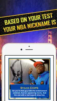 which player are you? - warriors basketball test iphone screenshot 4
