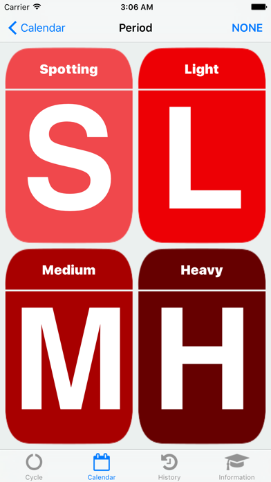 Screenshot #3 pour Ovulator: fertility tracker