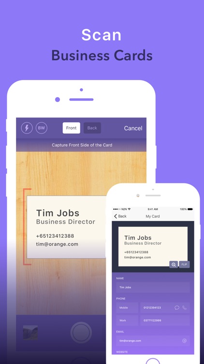 CardPro - Professional Business Card Scanner