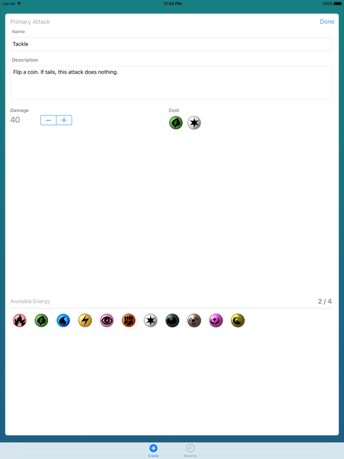 Card Builder for Pokemon