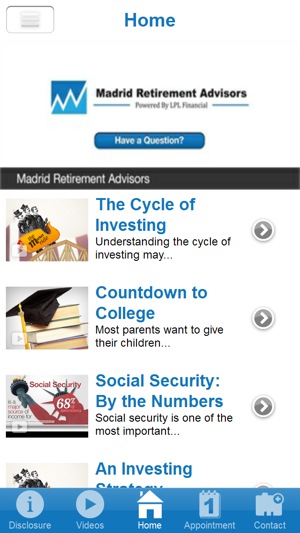 Madrid Retirement Advisors(圖2)-速報App