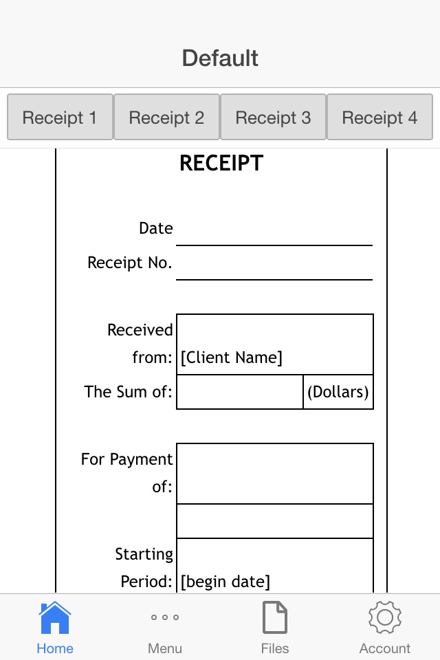 Cash Receipts screenshot 3