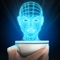 Hologram Human Head 3D Prank