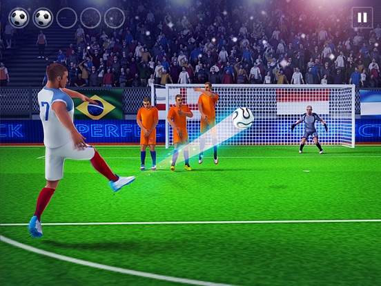 Screenshot #4 pour Score and Win - FreeKick 3D World Cup
