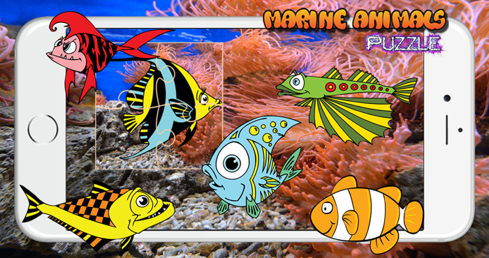 Marine Math Games Jigsaw Puzzles  Fish for Kids