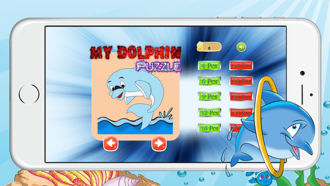 My Dolphins Sea World Animal Puzzle Jigsaw Game For Pre-Scho(圖1)-速報App