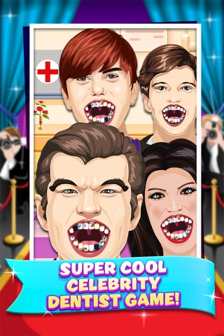 Celebrity Dentist Doctor Salon Kids Game Free screenshot 4