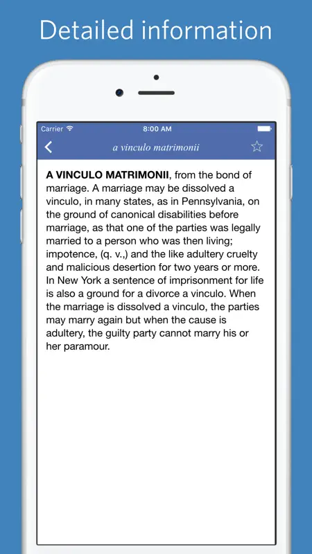 Law Dictionary - Bouvier screenshot 2 of 5