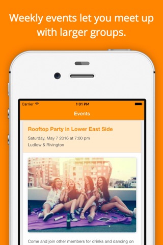 GoFindFriends - Meet New Yorkers in their 20's & 30's screenshot 3