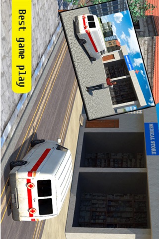 Pharmacy Delivery Van 3d Sim screenshot 3