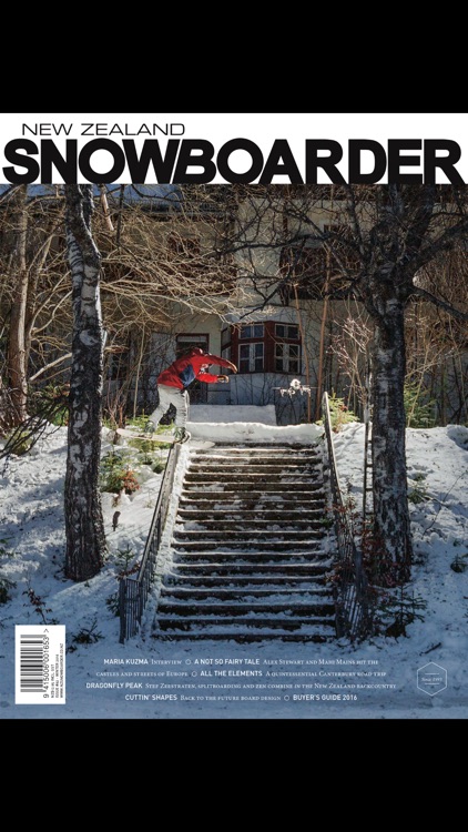 New Zealand Snowboarder