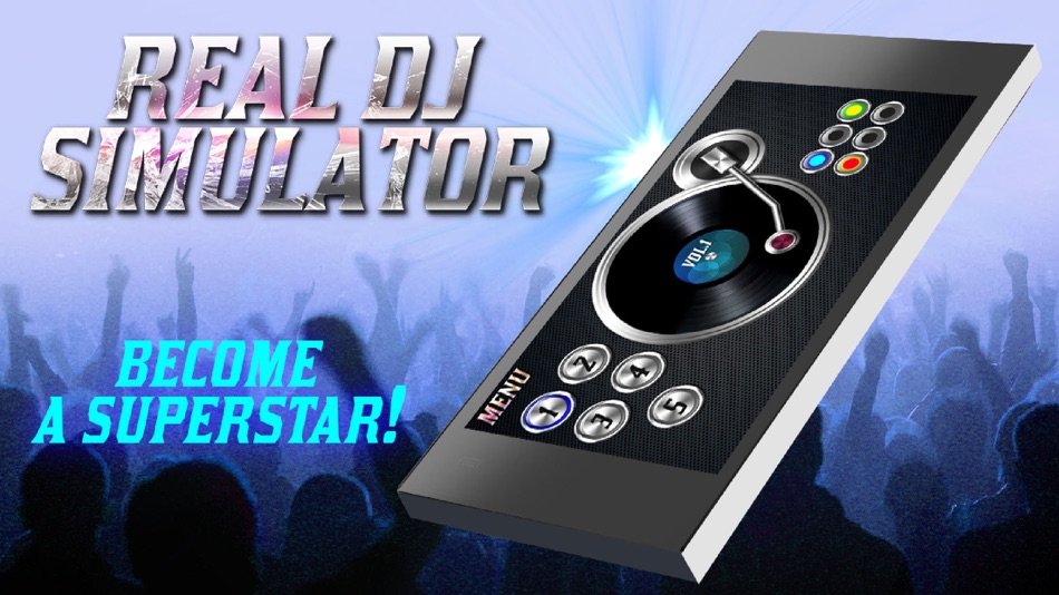 #3. Real DJ Simulator (iOS) Podle: Stepan Ivanov