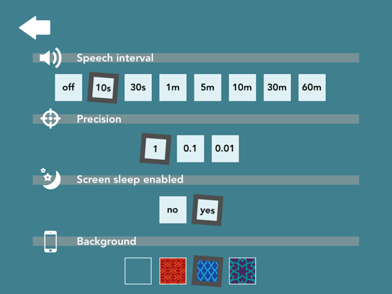 Screenshot #5 pour Stopwatch - simple with voice speaking time