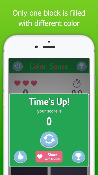 Screenshot #3 pour Color Sense - Eye Test, Check Your Vision, Kuku Kube Color Tiles