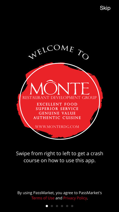 How to cancel & delete Monte Restaurants from iphone & ipad 1