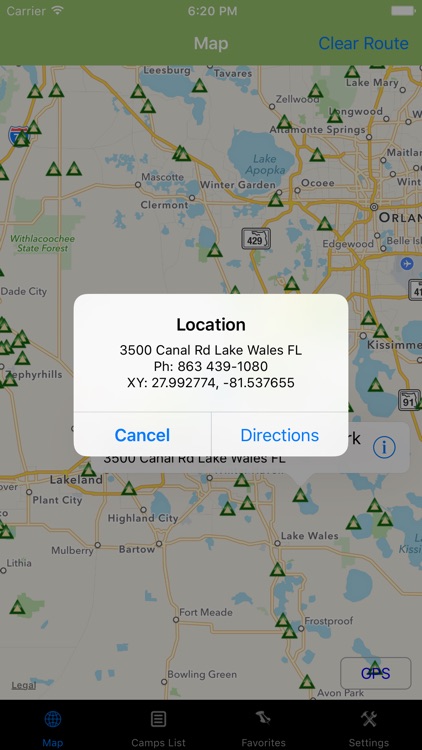 Florida – Camping & RV spots screenshot-3