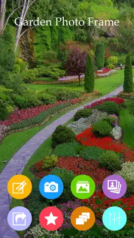 Game screenshot Garden Photo Frame mod apk
