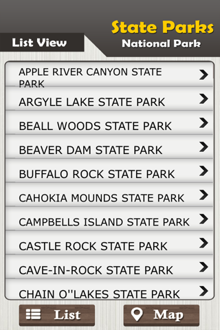 Illinois State Parks & National Parks Guide screenshot 3