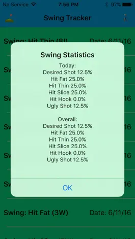 Game screenshot Golf Swing Tracker hack
