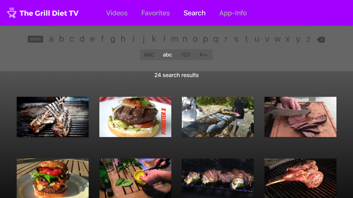 Screenshot #3 pour The Grill Diet TV