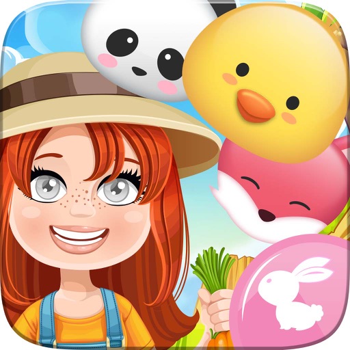 Happy Farm Crush Forest Challenge - Addictive Swap Match 3 Animals Fun Puzzles Games Free iOS App