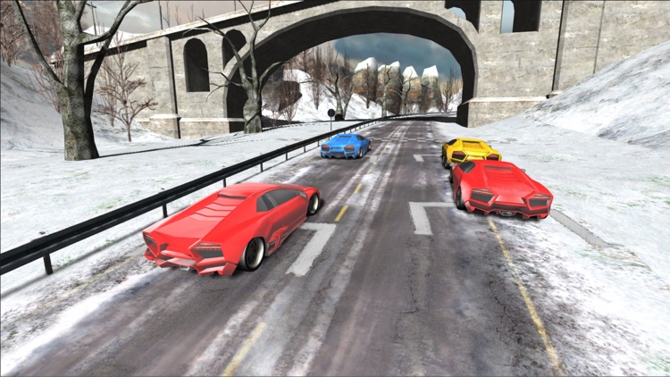 Car Racing Winter screenshot-3