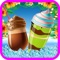 Make ice cream shake on the beach and have fun with cold & frozen drink