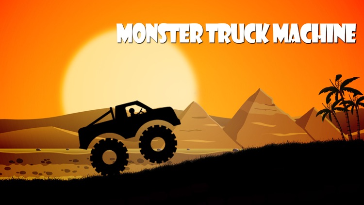 Monster Truck Machine Shadow Extreme Stunt Desert Racing screenshot-3