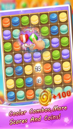 Cookie Crush Legen: Free Match(圖2)-速報App