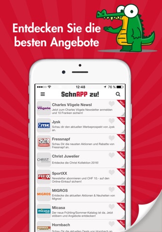 SchnApp Zu!-Angebote+Prospekte für die Schweiz screenshot 2