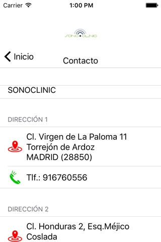 SONOCLINIC screenshot 3