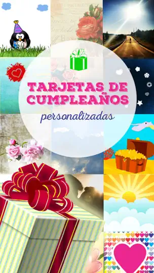 Captura de pantalla de Feliz Cumpleaños - Tarjetas De Cumpleaños, Tarjeta De Felicitación & Saludos: Texto En Las Imagenes Fotos en iPhone 1