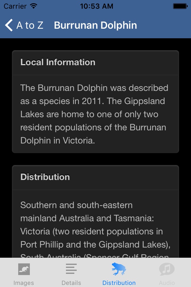 Wildlife Field Guide to Gippsland Lakes screenshot 4