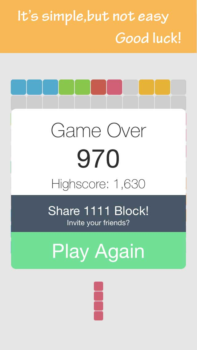 1111 Block FitClassic Bricks Bubble Game