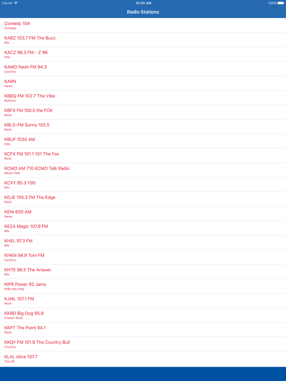Screenshot #4 pour Radio Arkansas FM - Streaming and listen to live online music, news show and American charts from the USA