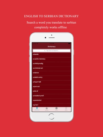 Screenshot #5 pour English to Serbian Dictionary: Free & Offline