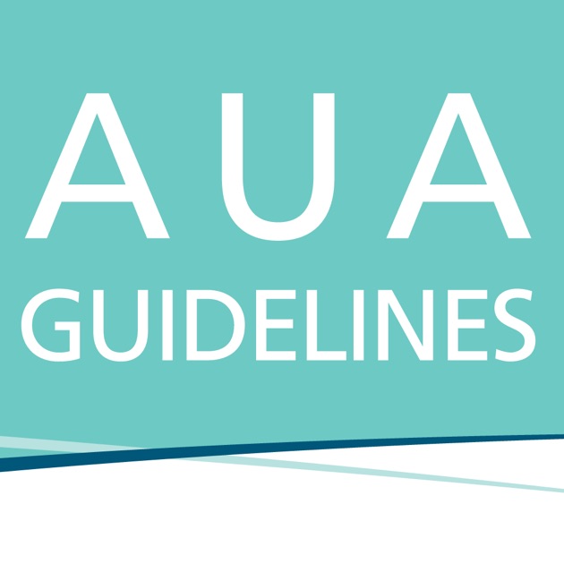 AUA Guidelines at a Glance on the App Store