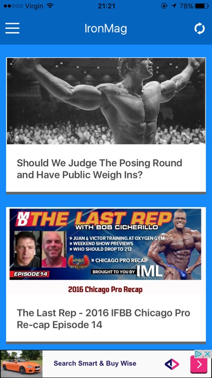 Iron Magazine Bodybuilding & Fitness