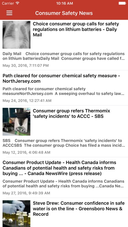 Recall Alert & Safety News Notification screenshot-4