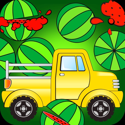 Truck with Watermelons icon