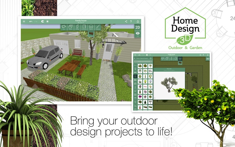 home design 3d outdoor&garden iphone screenshot 3