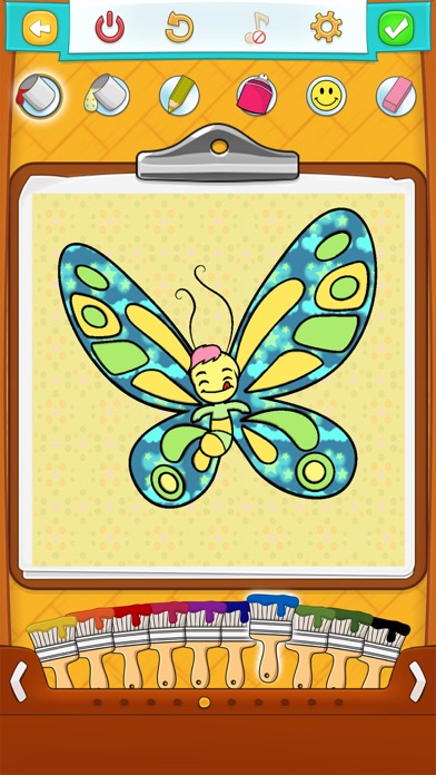 How to cancel & delete Butterfly Coloring Pages from iphone & ipad 1