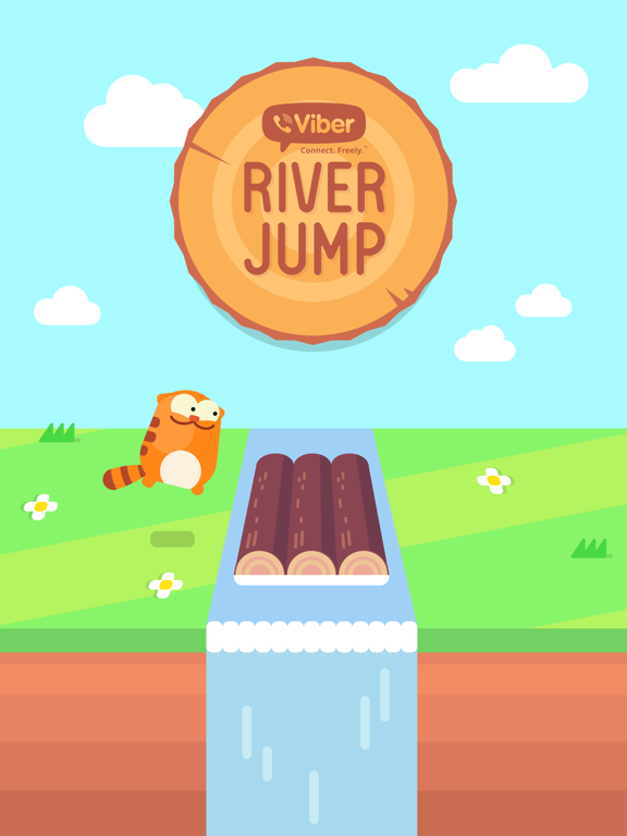 Viber River Jump на iPad